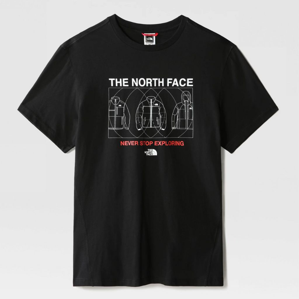 THE NORTH FACE MEN'S COORDINATES SHORT-SLEEVE T-SHIRT