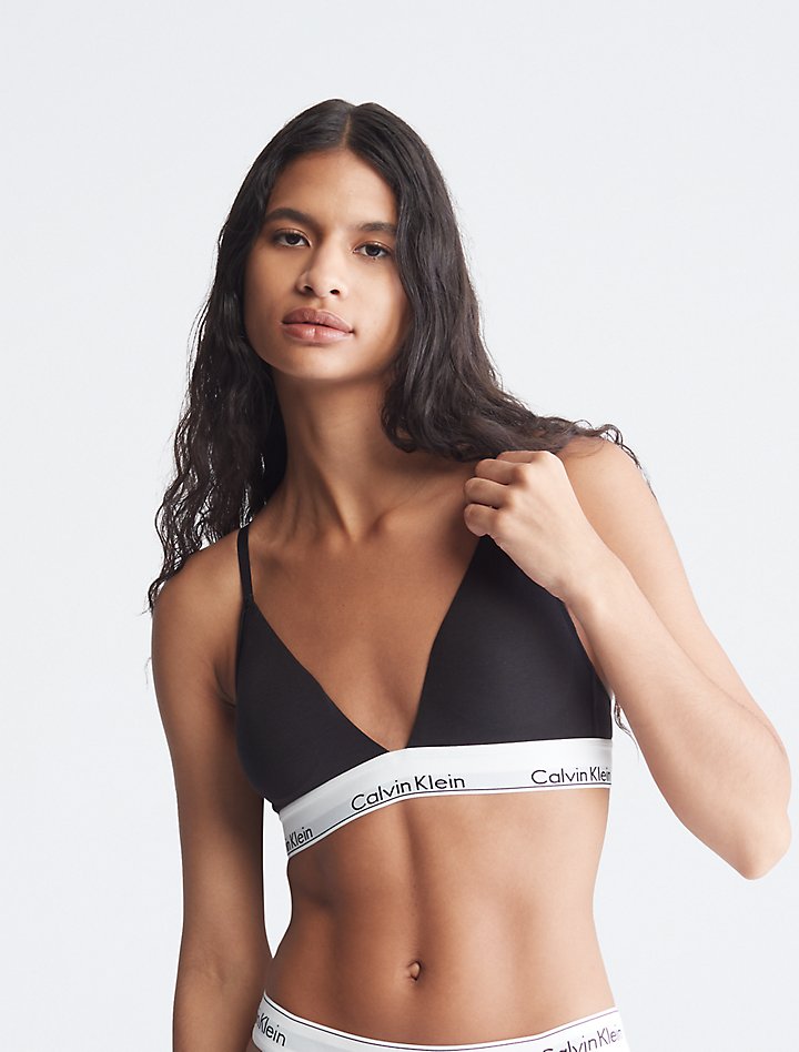 Calvin Klein Modern Cotton Lightly Lined Triangle Bralette