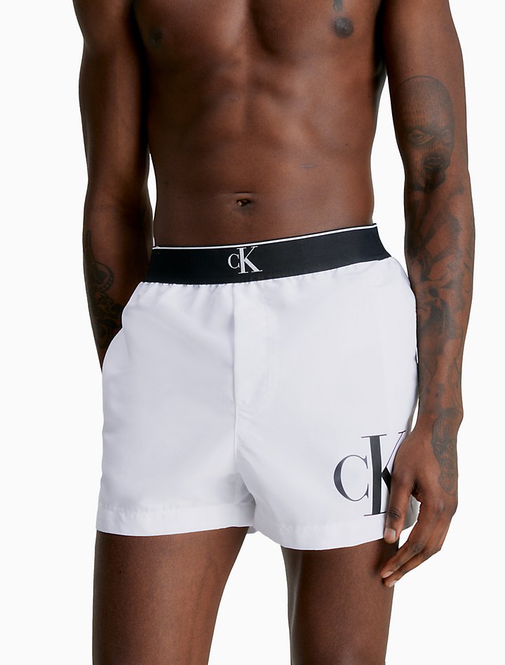 Calvin Klein: Monogram Logo Swim Shorts