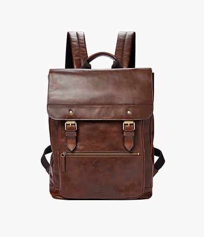 Fossil US Deals: Miles Leather Backpack