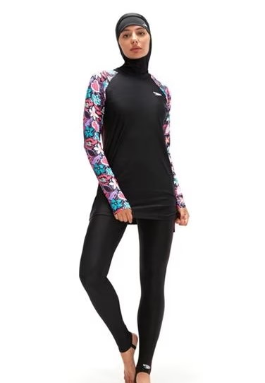 Speedo: 3-Piece Burkini Modest Swimsuit