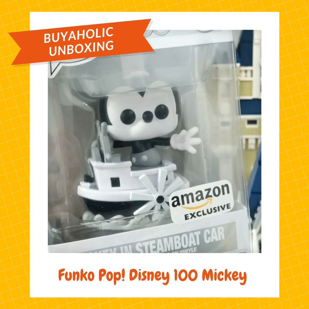 Buyaholic Unboxing : Funko Pop! Train: Disney 100 - Mickey in Steamboat Car