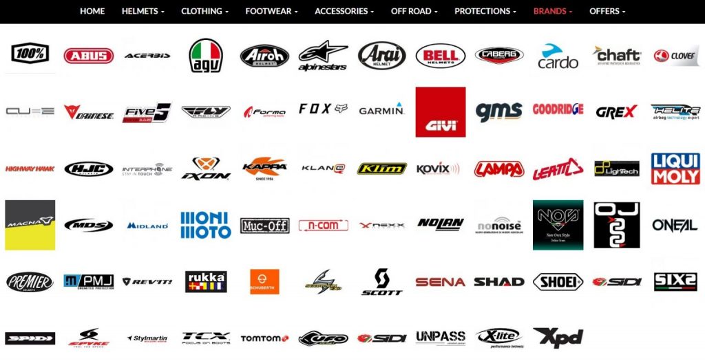 Guide to Navigate Motobeat Italy's Online Site-Shop around 70+ brands
