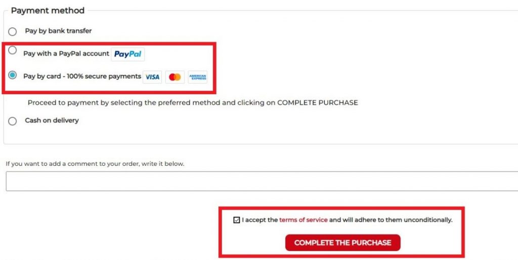 Motobeat IT Shopping Tutorial 9: payment