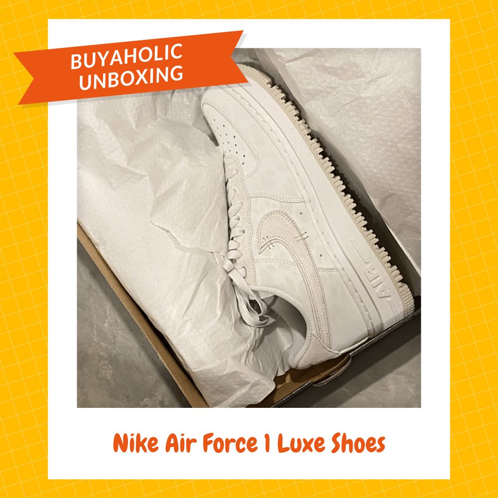 Buyaholic Unboxing : Nike Air Force 1 Luxe Men's Sneakers