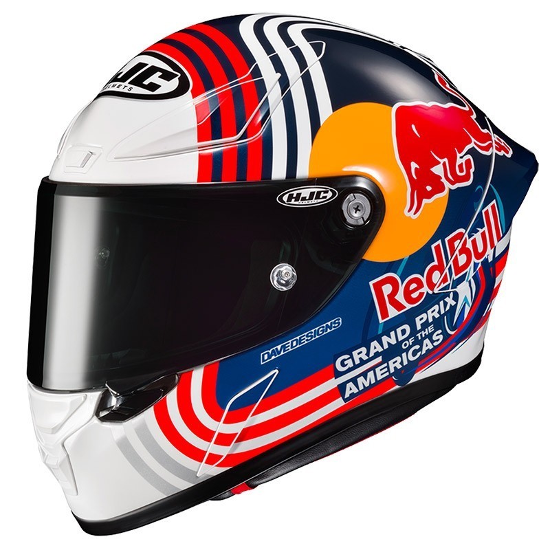 Motobeat deals-HJC RPHA 1 Red Bull Austin GP Helmet