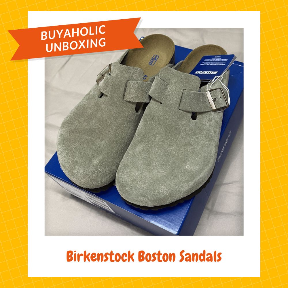 Buyaholic Sharing June : Birkenstock Boston Soft Footbed Sandals