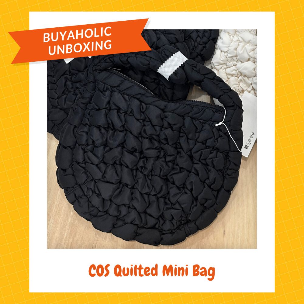 Buyaholic Sharing June : COS Quilted Mini Bag