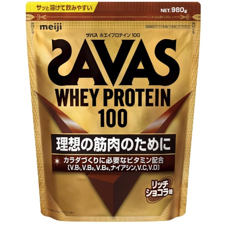 meiji - SAVAS Whey Protein 100 980g (Chocolate)