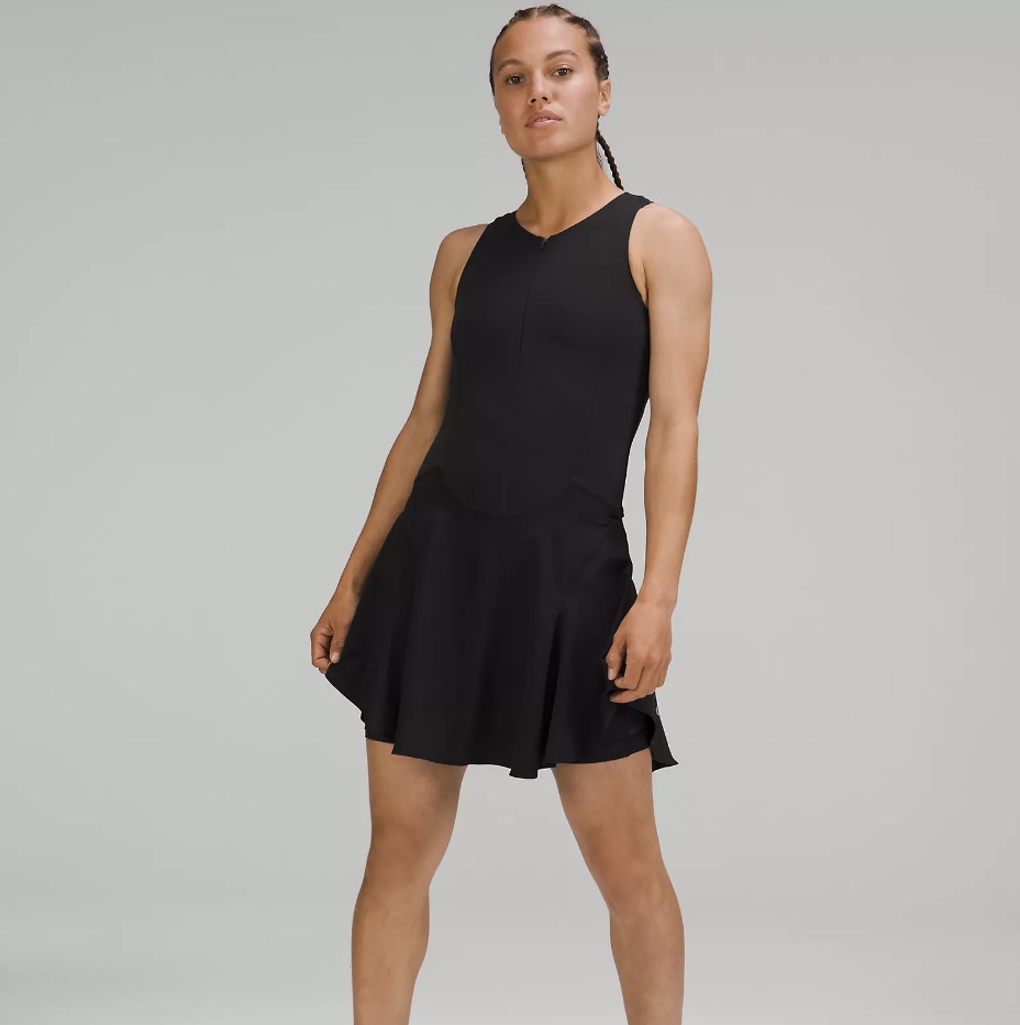 Everlux Short-Lined Tennis Tank Top Dress 6"