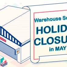 Warehouse Holiday Closures in May 2024