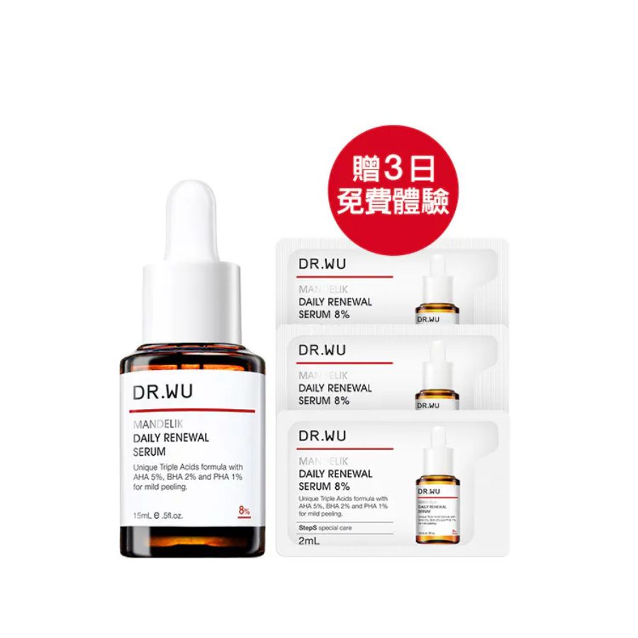 Mandelik Daily Renewal Serum 8% 15ml