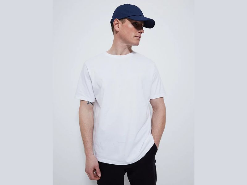 Recommended item:White Plain Crew Neck T-Shirt