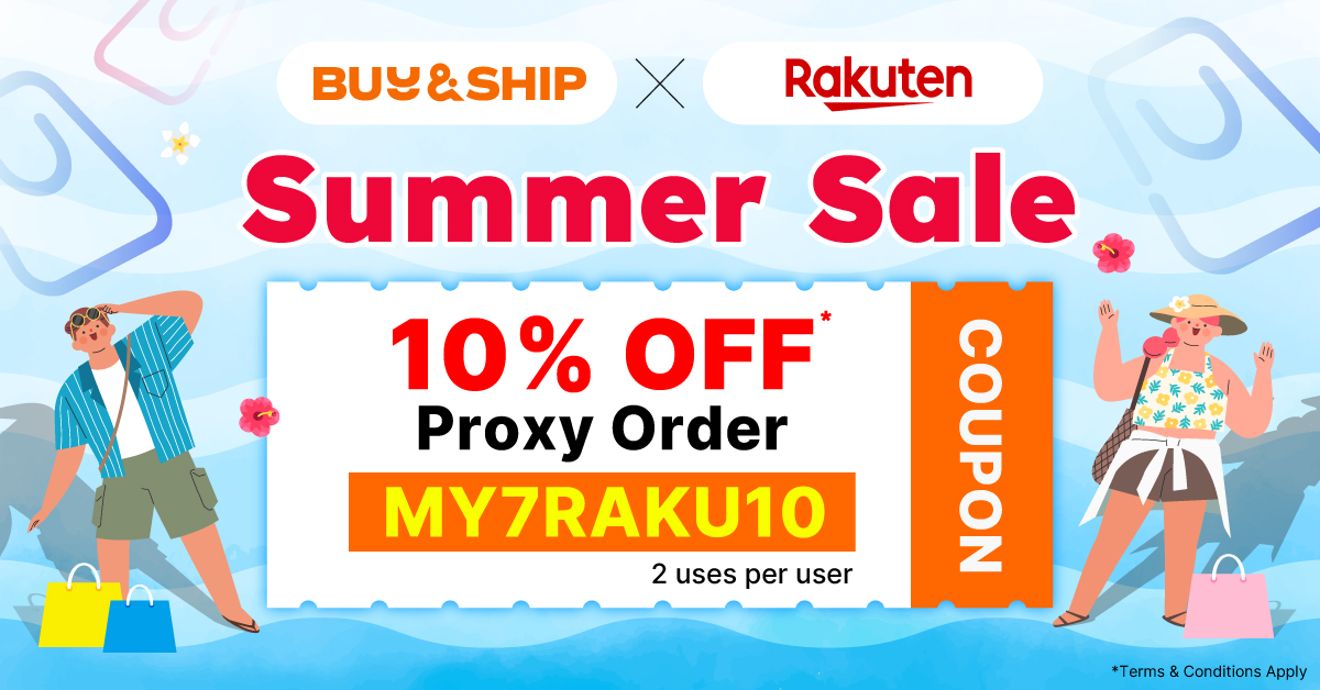 Exclusive 10% Off Rakuten Japan Proxy Buying – Double Up Your Summer Savings!