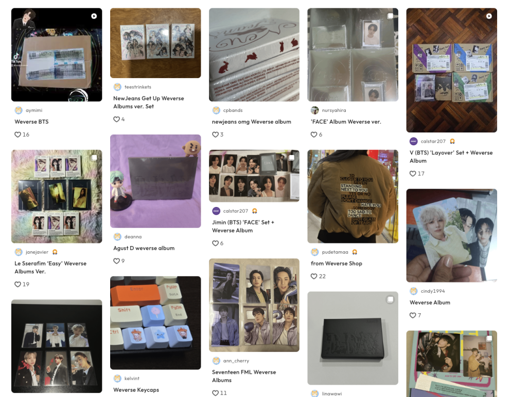 Weverse Shop Unboxing