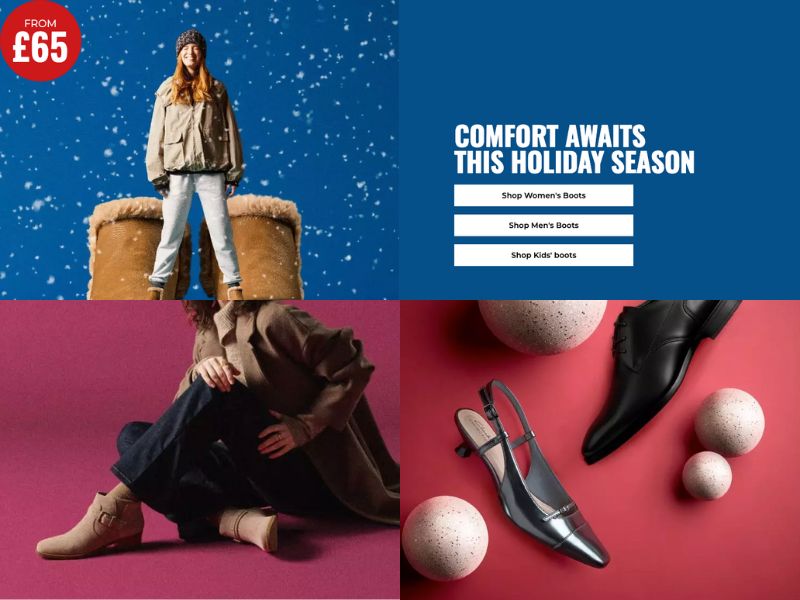 Clarks UK Official Website