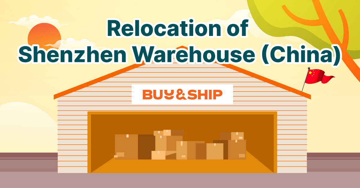 Relocation of Shenzhen Warehouse (China)