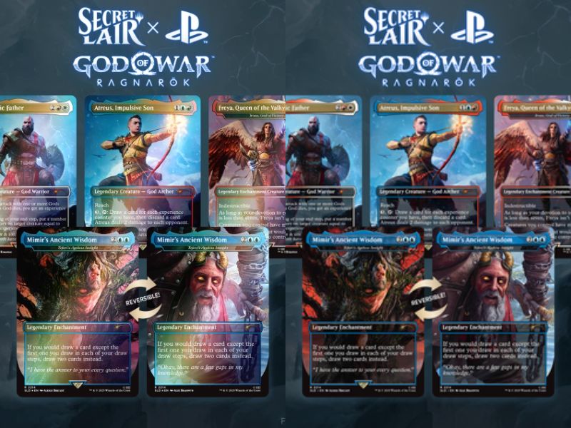 SECRET LAIR X GOD OF WAR