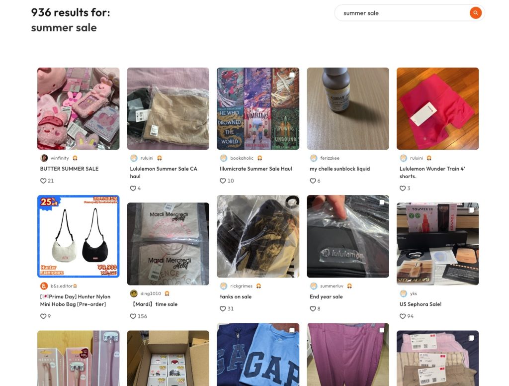 Buy&Ship member unboxing summer sale haul