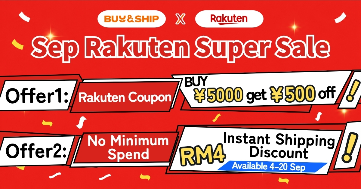 Rakuten JP Super Sale 2026: Sept Must-Buys, Coupons & Malaysia Shipping Guide