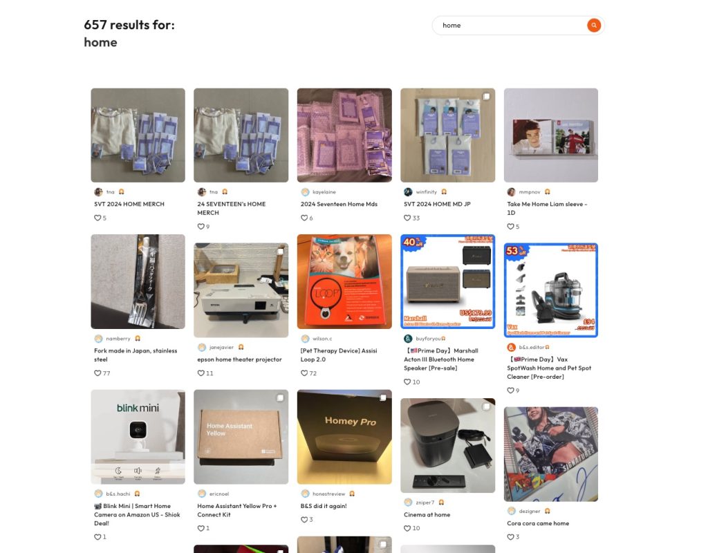 Buy&Ship member unboxing overseas home goods parcel
